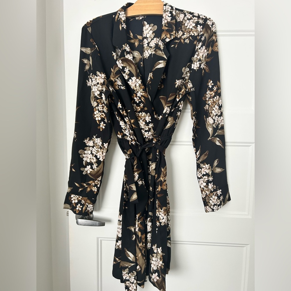 Floral shirt Dress